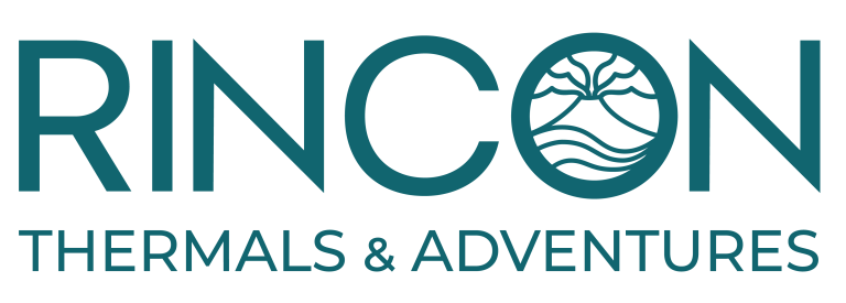 Rincon Thermals & Adventures logo with a wave and mountain icon.